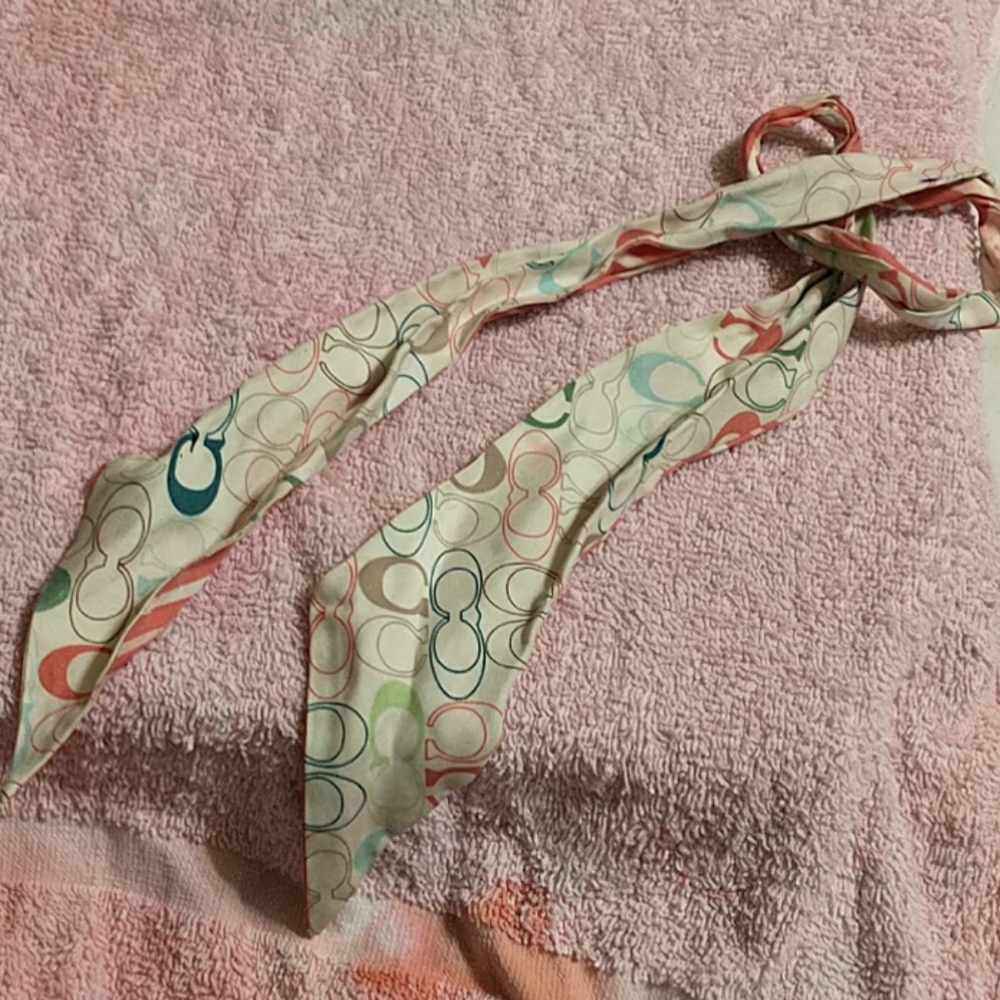 Coach scarf